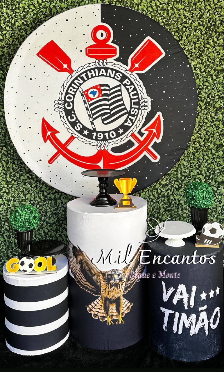 Kit Padrão - Corinthians - Mil Encantos Pegue e monte