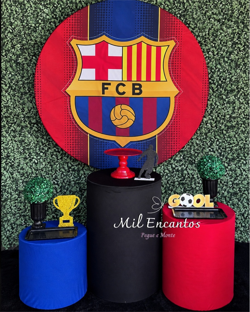 Time Barcelona - Kit Padrão - Mil Encantos pegue e monte