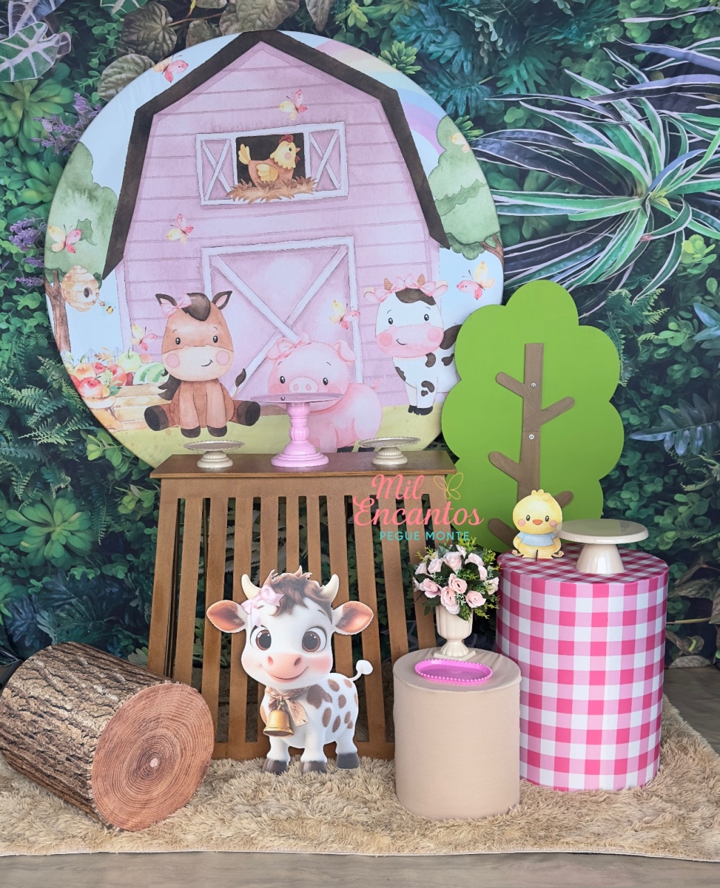 Kit Inspiração - Fazendinha - Mil Encantos Pegue e monte