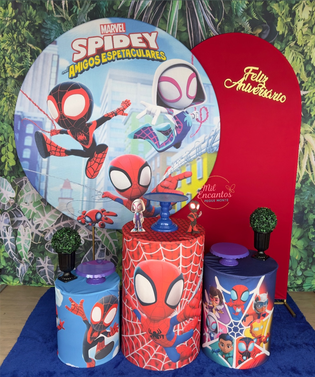 Spidey E Seus Amigos Espetaculares ( H. Aranha) - Kit Inspiração - Mil Encantos pegue e monte