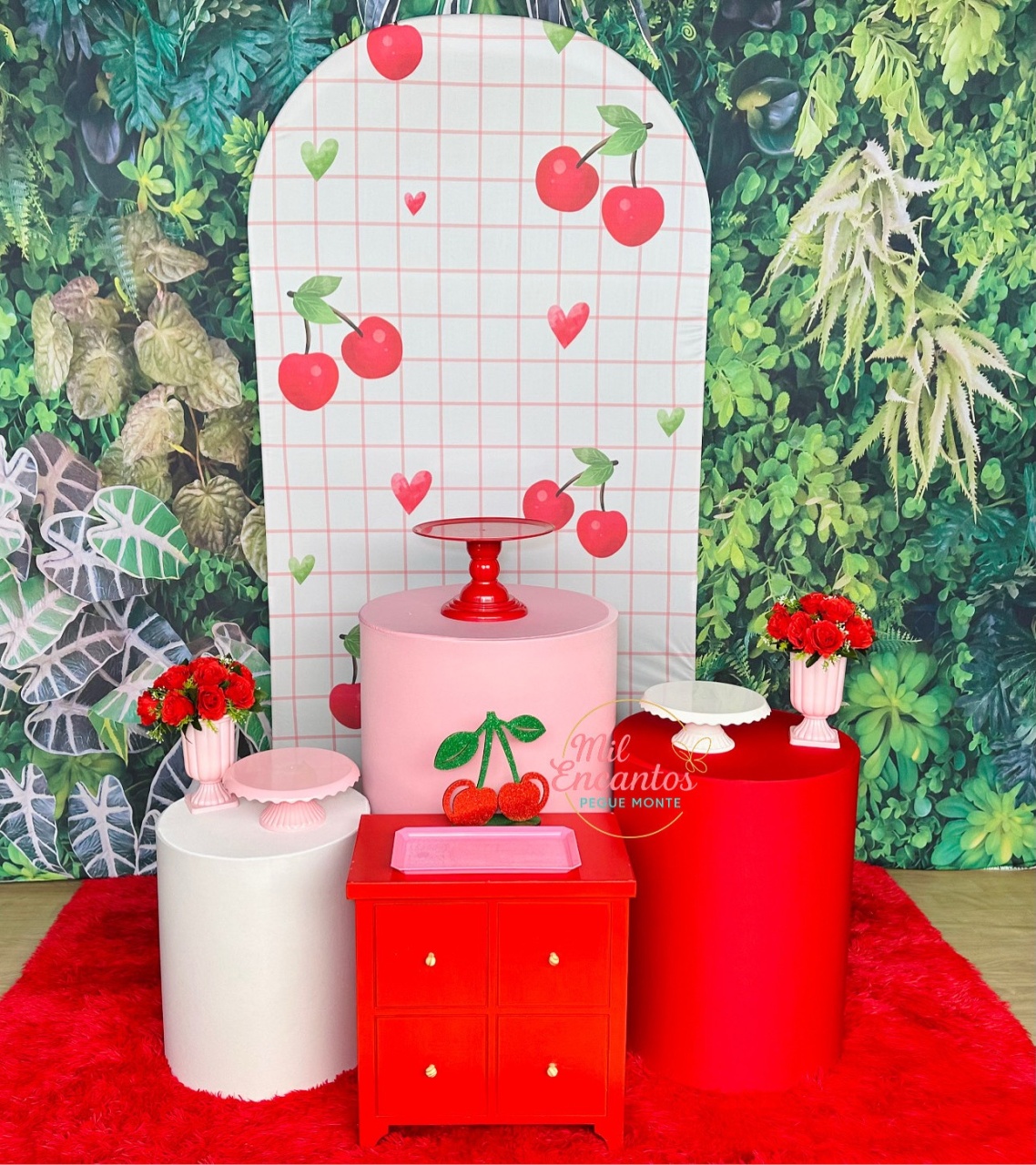 Kit Inspiração - Cereja - Mil Encantos Pegue e monte