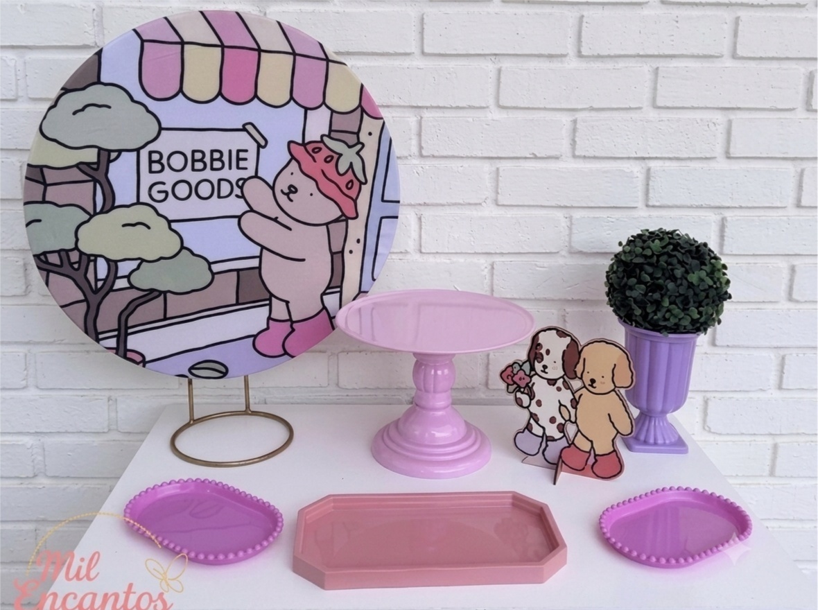 Kit de Mesa Ma - Bobbie Goods - Mil Encantos pegue e monte