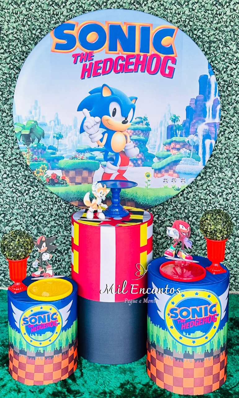 Kit Padrão -  Sonic - Mil Encantos Pegue e monte