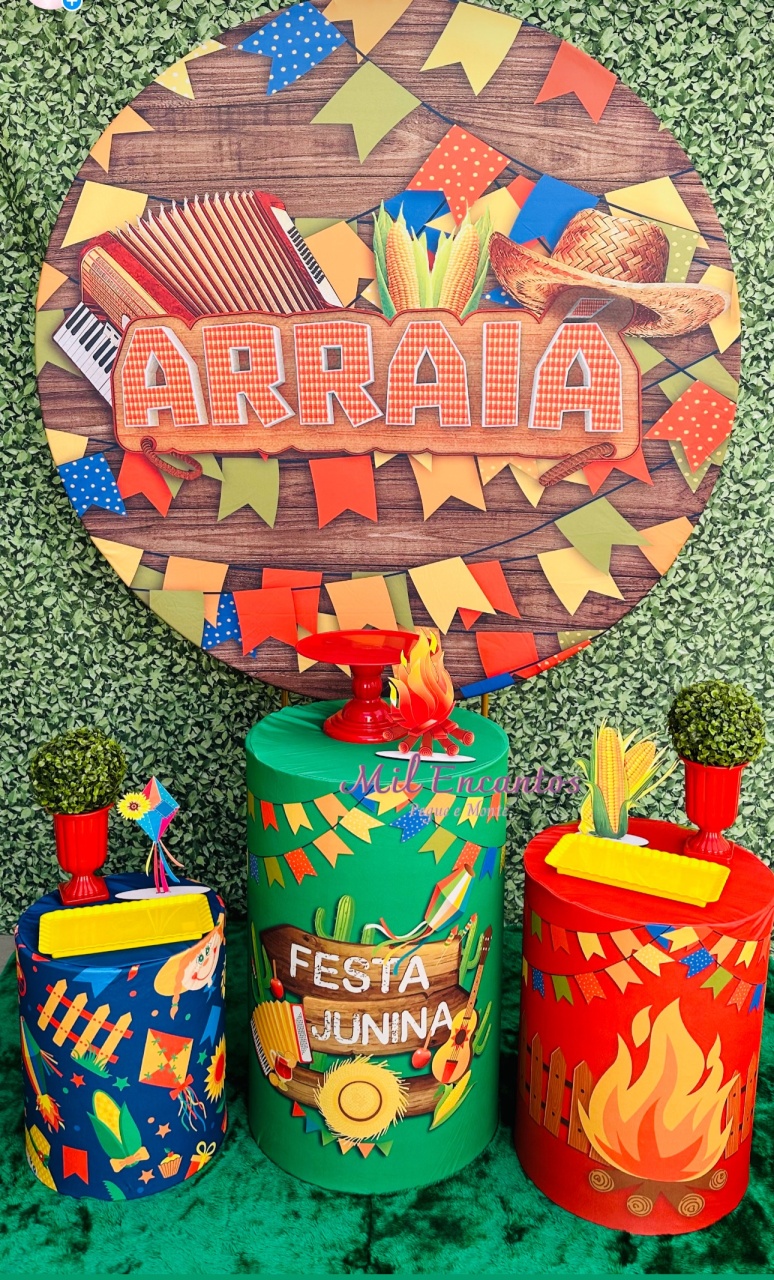Kit Padrão - Arraiá - Mil Encantos Pegue e monte