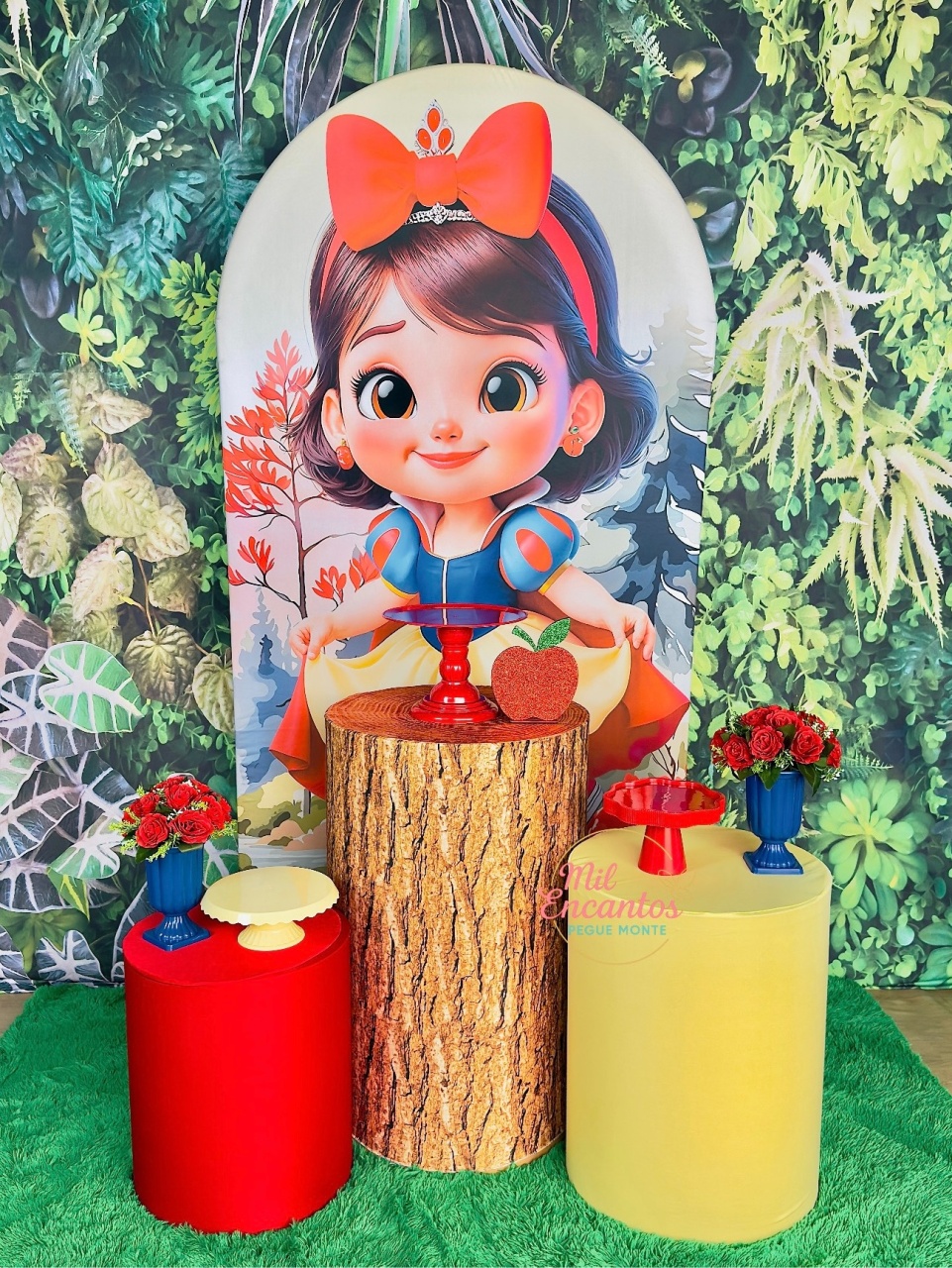 Kit Padrão - Branca de Neve Cute - Mil Encantos Pegue e monte