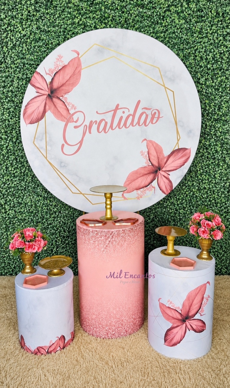 Gratidão Rose - Kit Padrão - Mil Encantos pegue e monte