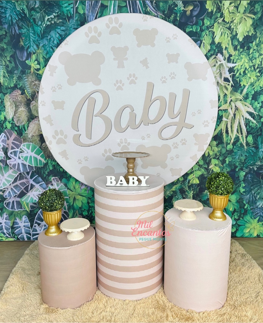 Kit Padrão - Baby Ursinho - Mil Encantos Pegue e monte