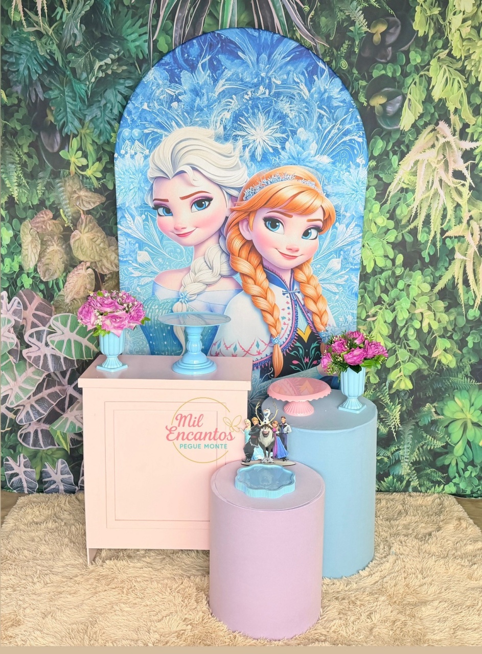 Kit Desconstruído - Frozen - Mil Encantos Pegue e monte