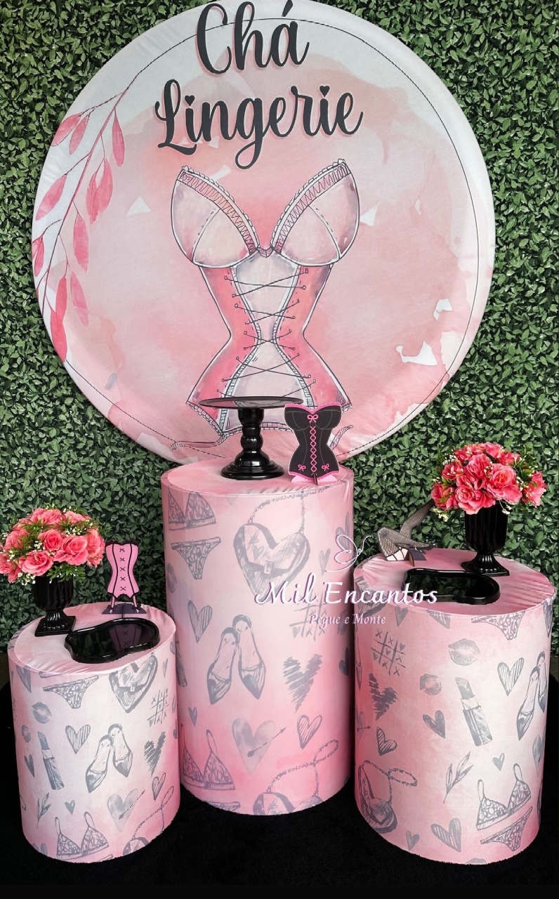 Kit Padrão - Lingerie Corpete - Mil Encantos Pegue e monte
