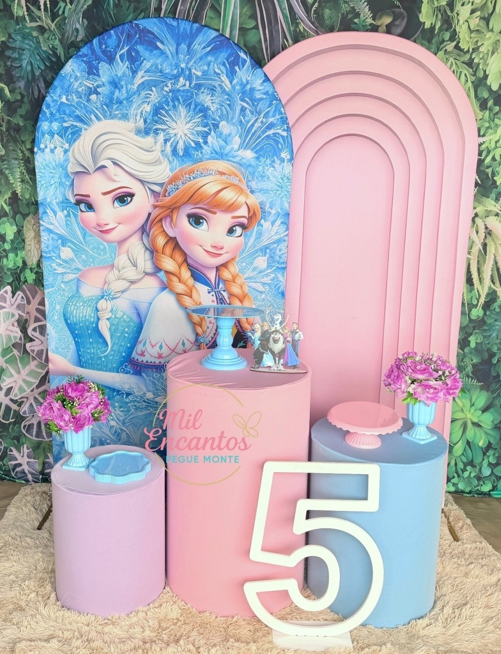 Kit Inspiração - Frozen Romano - Mil Encantos Pegue e monte