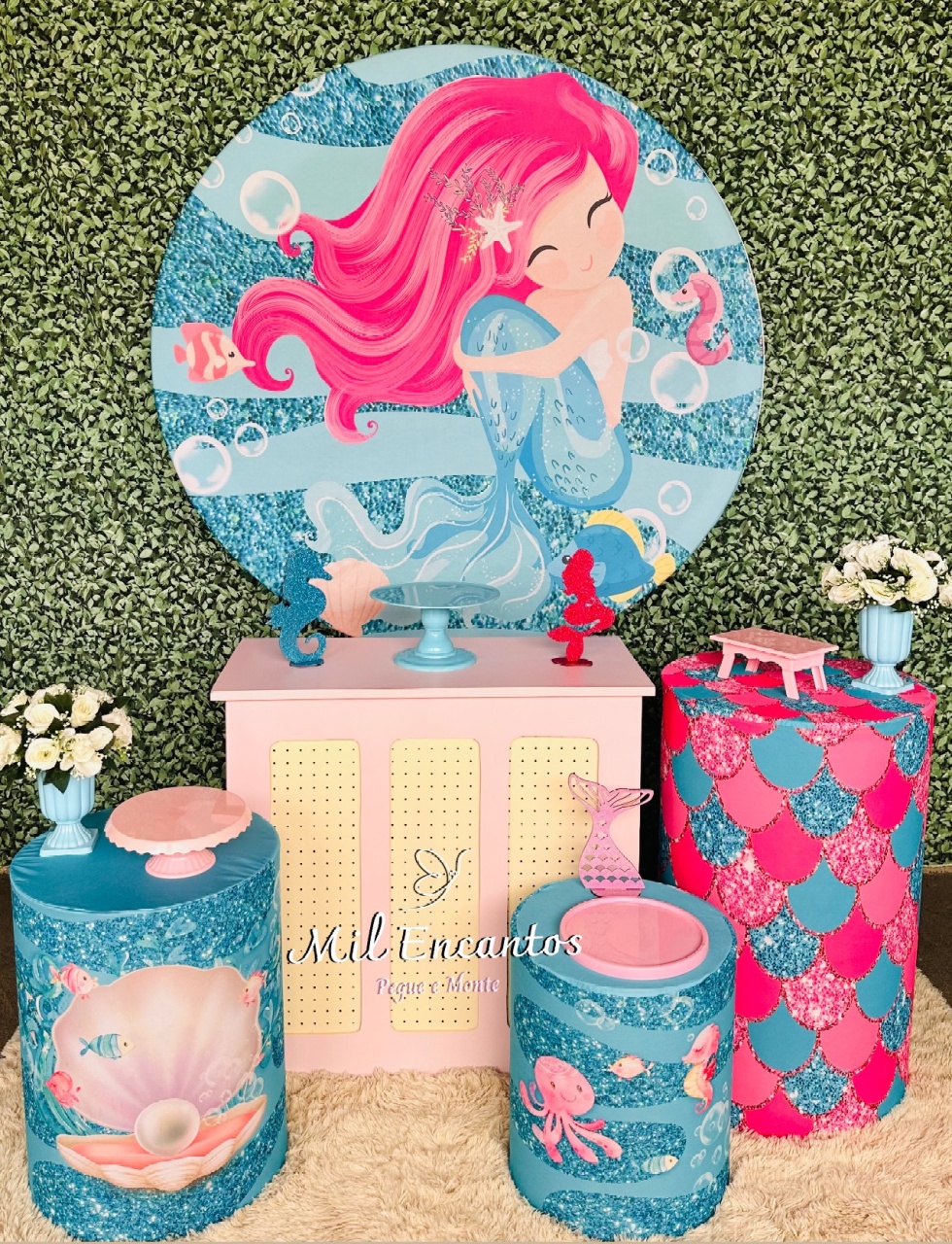 Kit Inspiração -  Sereia - Mil Encantos Pegue e monte