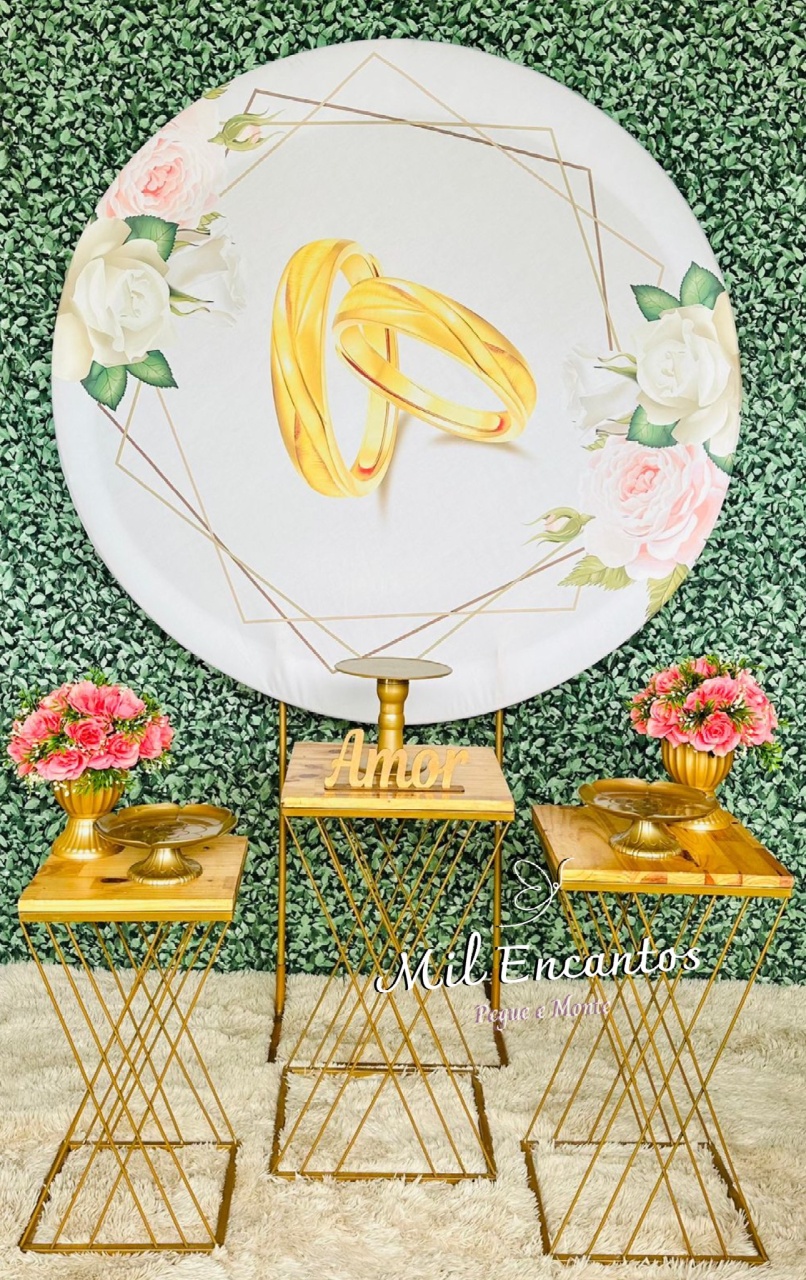 Kit Premium - Aliança - Casamento  - Mil Encantos Pegue e monte