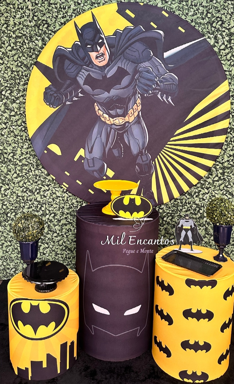 Kit Padrão - Batman - Mil Encantos Pegue e monte