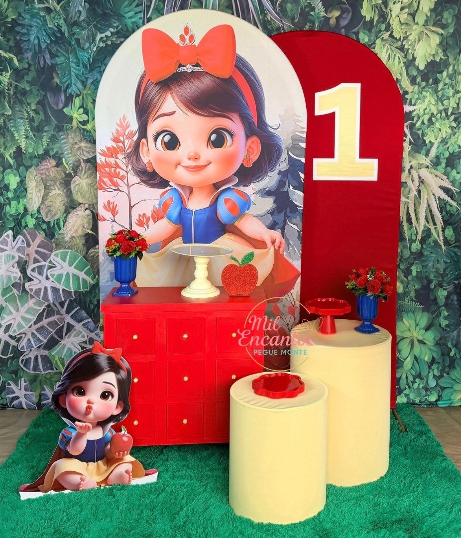 Kit Inspiração - Branca de Neve Cute - Mil Encantos Pegue e monte