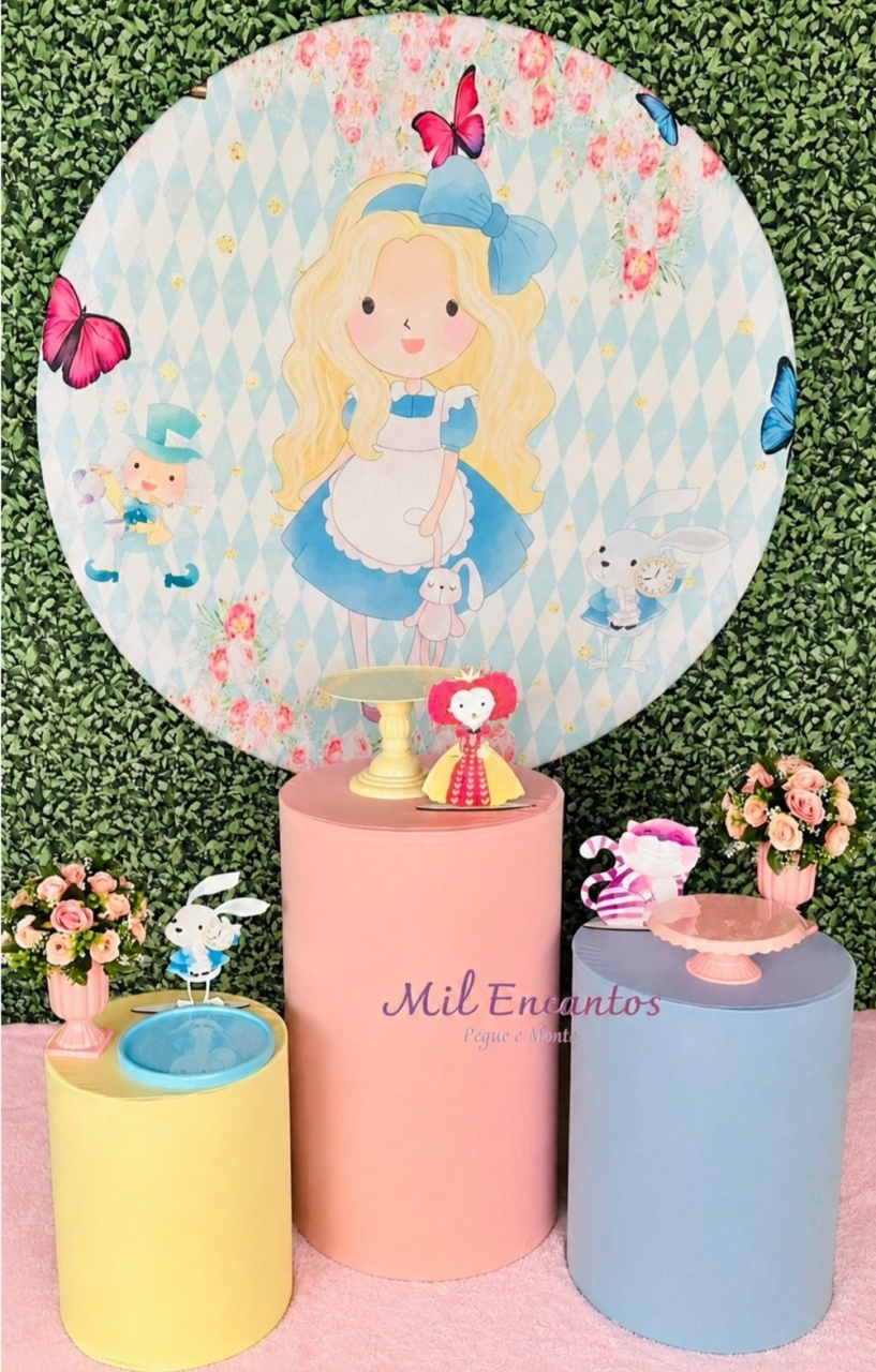 Kit Padrão - Alice Boneca - Mil Encantos Pegue e monte