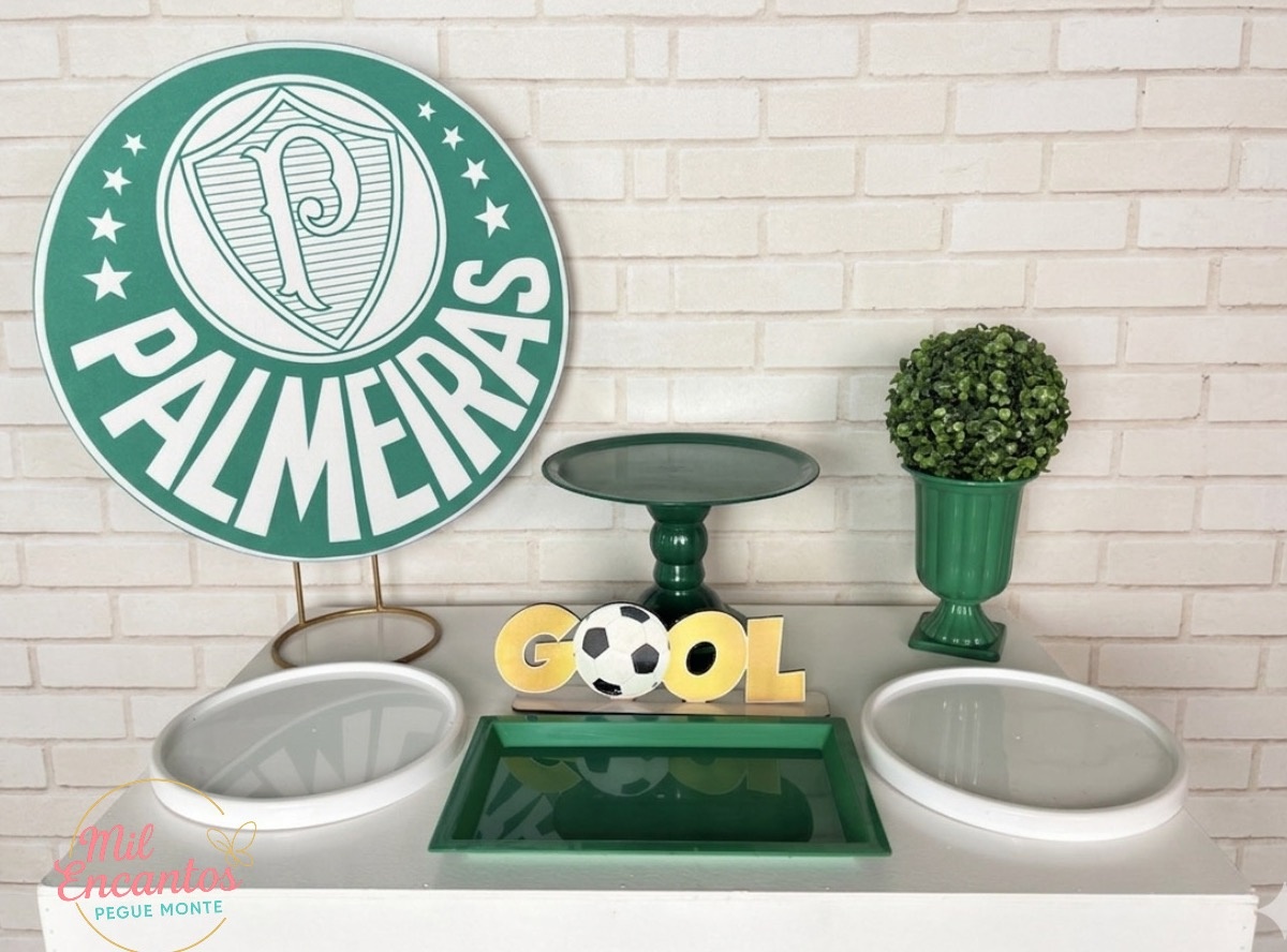 Kit Mesa - Palmeiras - Mil Encantos Pegue e monte
