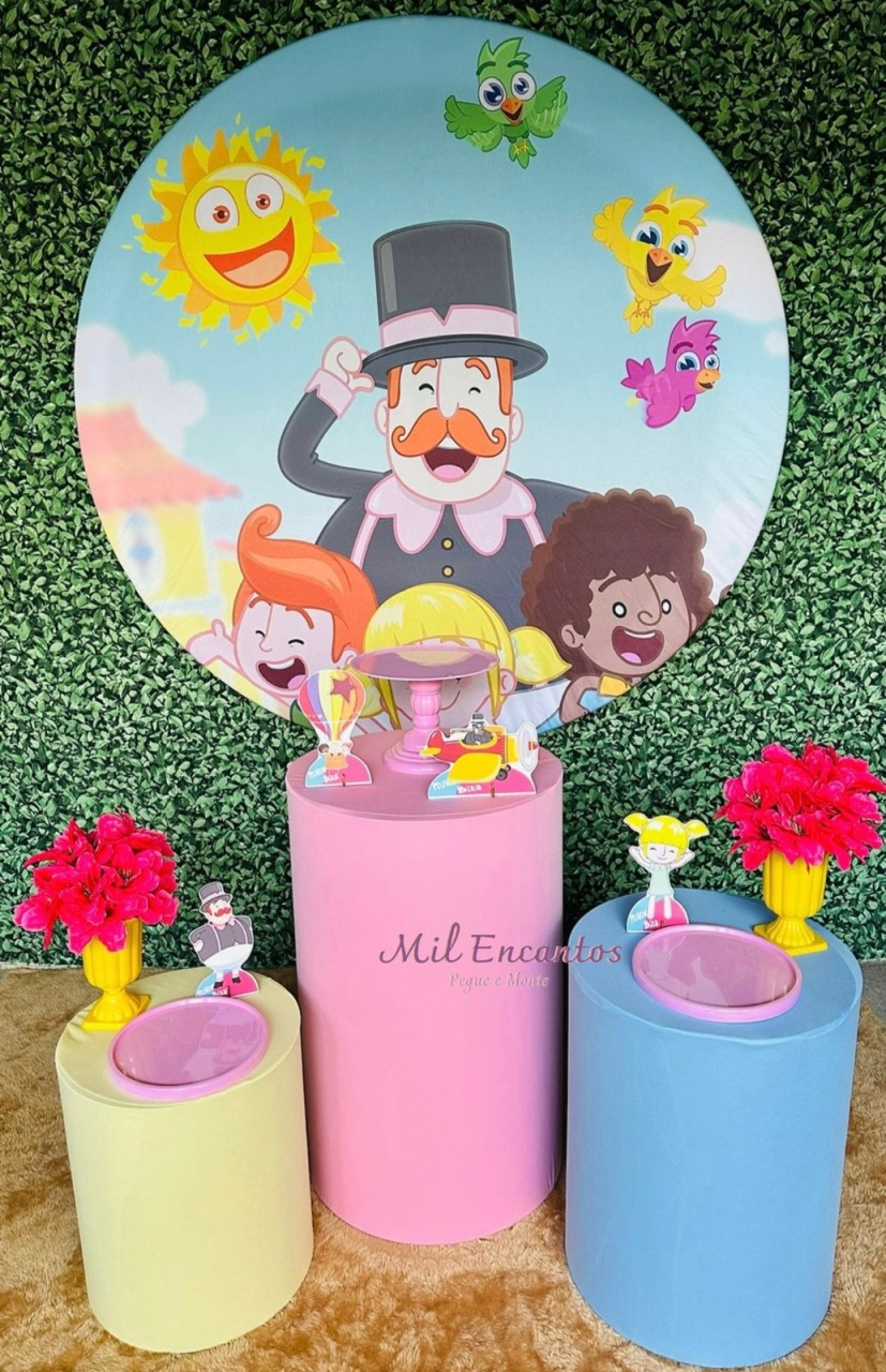 Kit Padrão - Mundo Bita - Rosa - Mil Encantos Pegue e monte