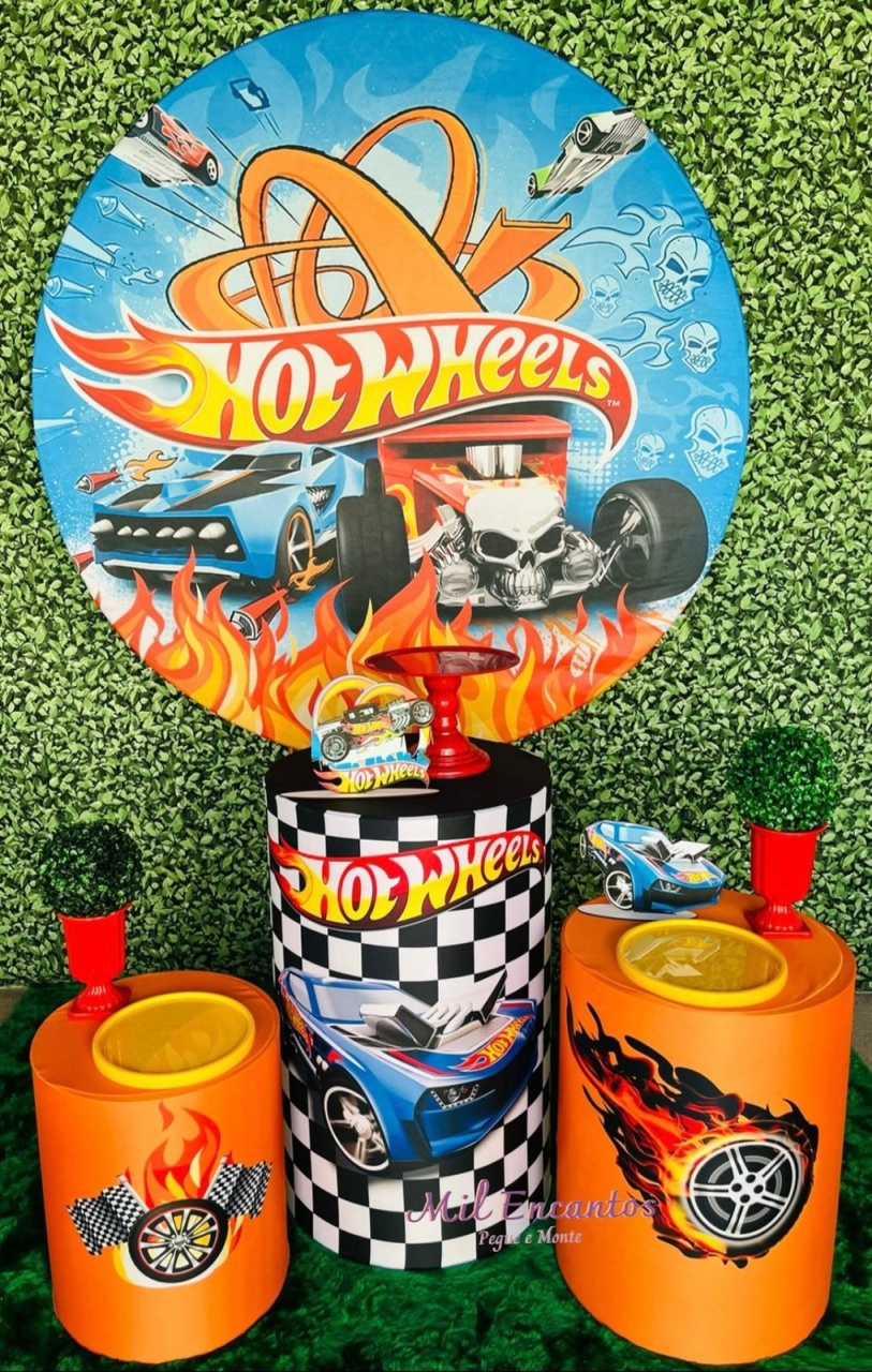 Kit Padrão - Hot Wheels Caveira - Mil Encantos Pegue e monte