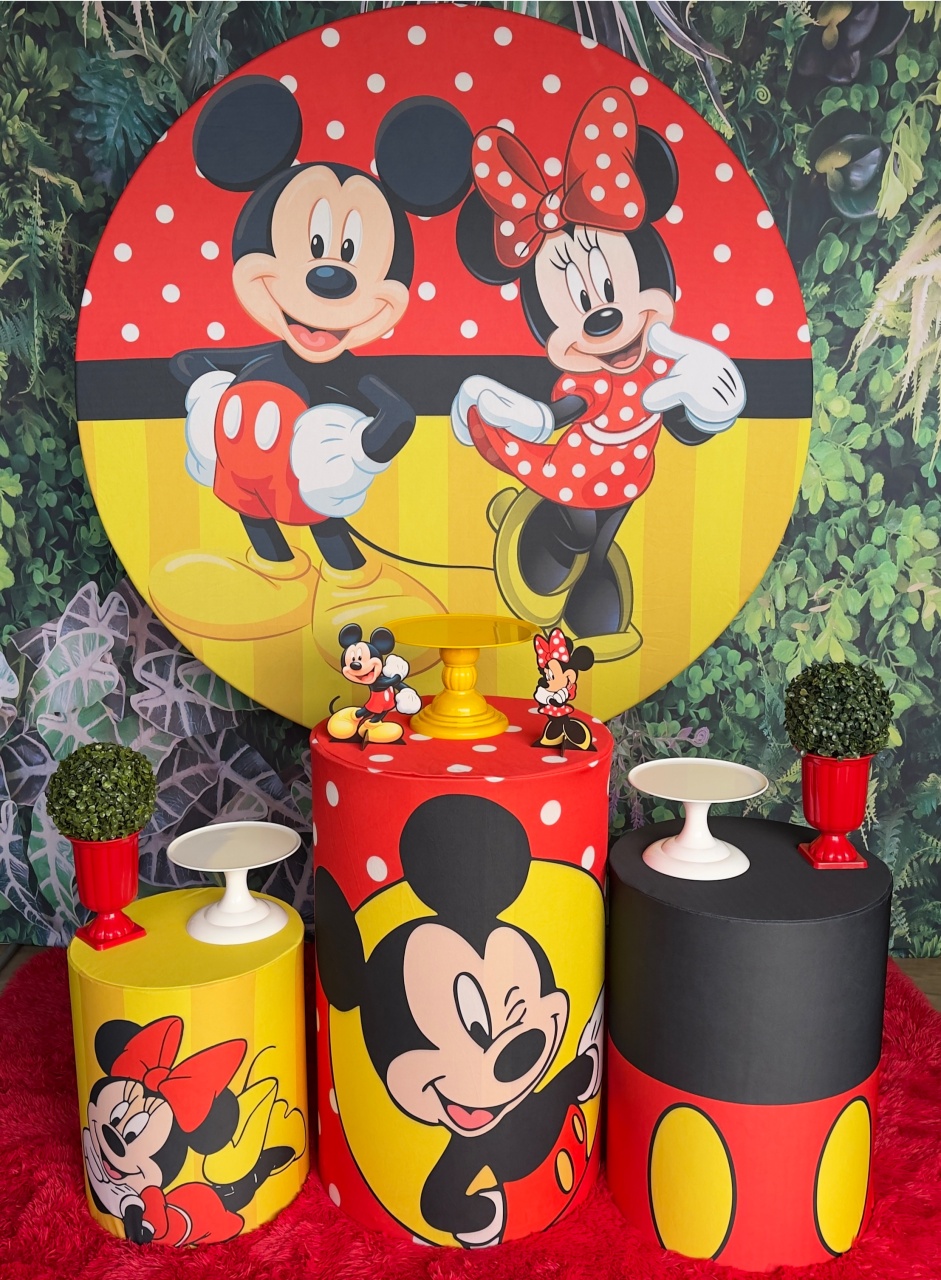 Mickey E Minnie - Kit Padrão - Mil Encantos pegue e monte