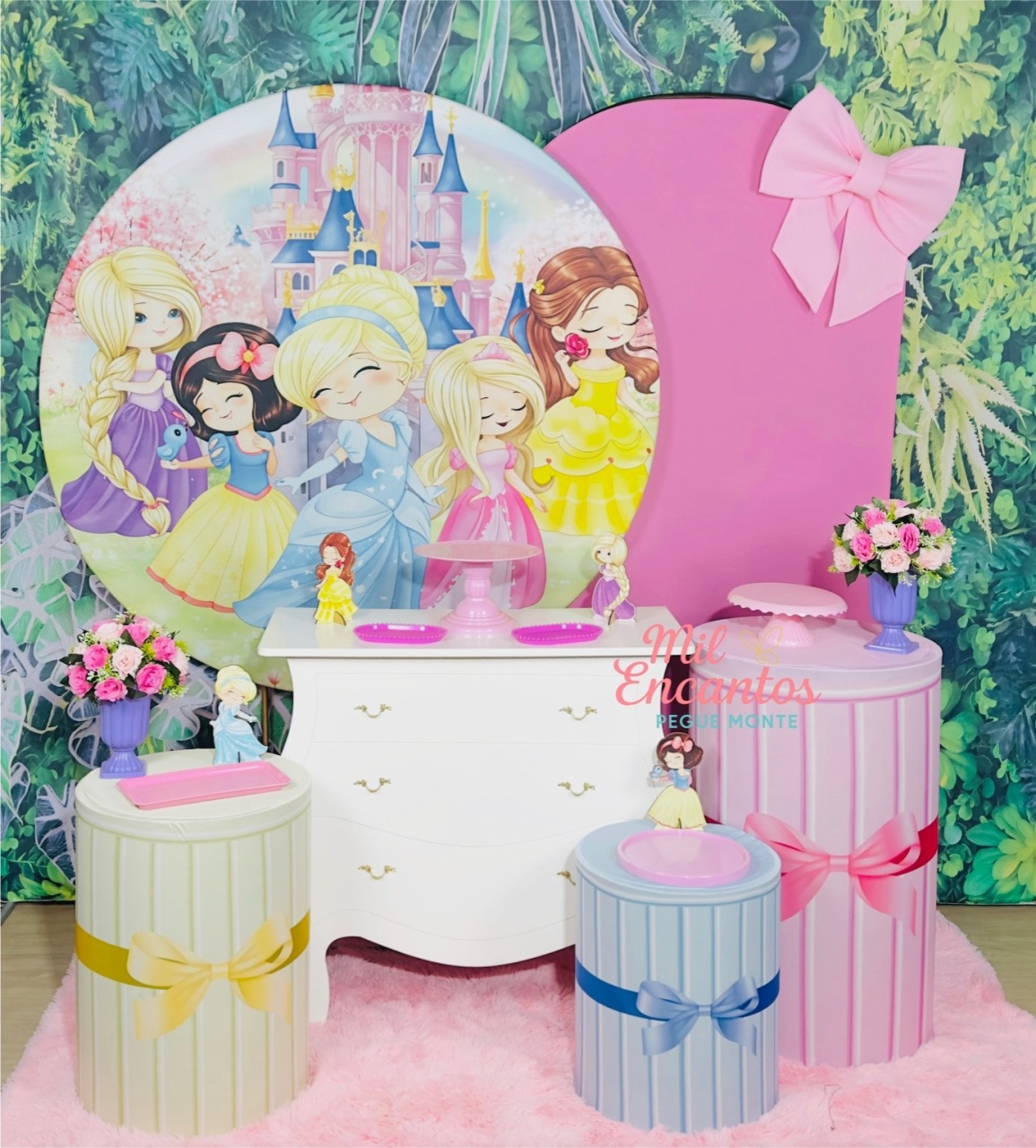 Princesas Cute* - Kit Inspiração - Mil Encantos pegue e monte
