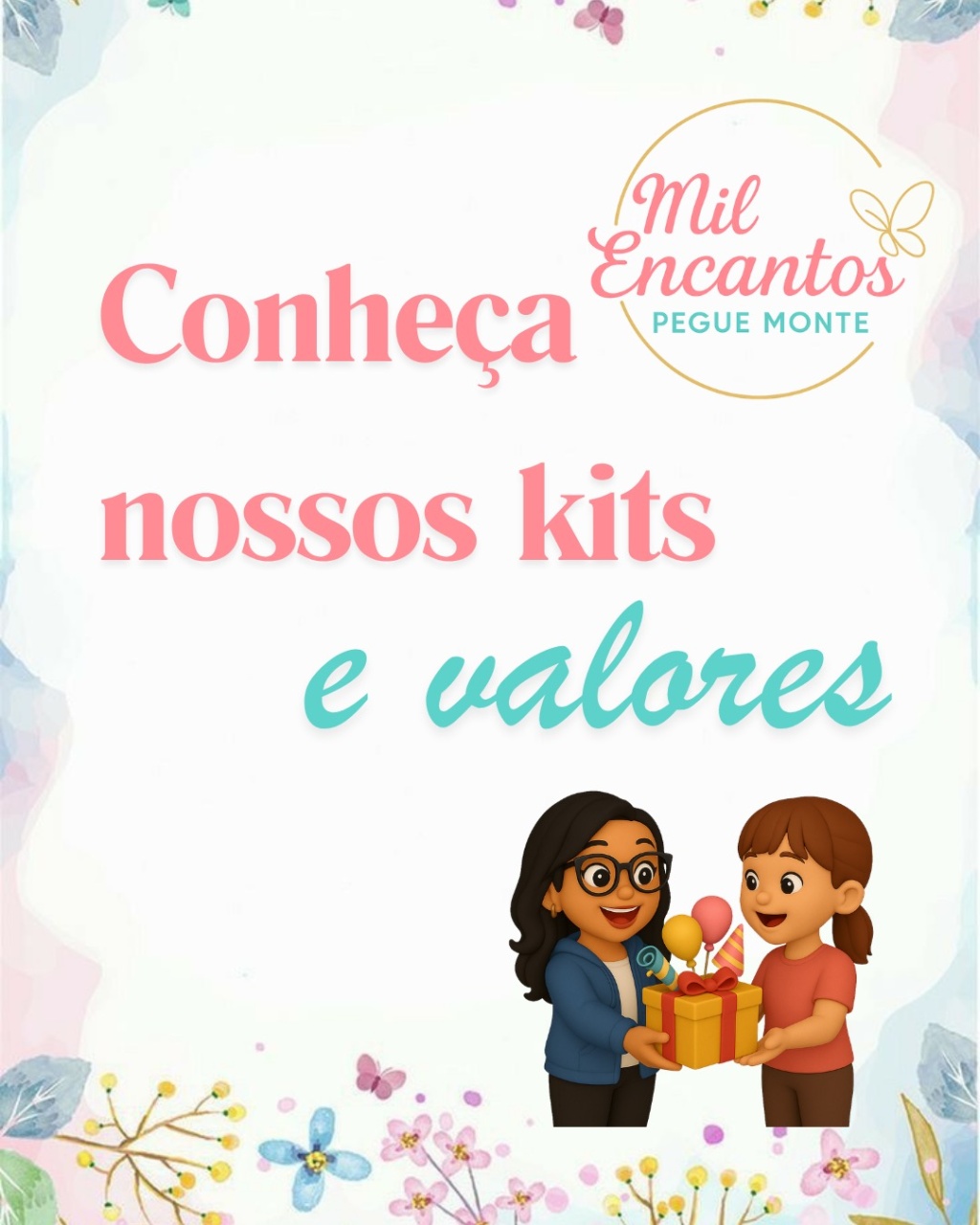 Bem Vindo Kits  - Mil Encantos Pegue e monte