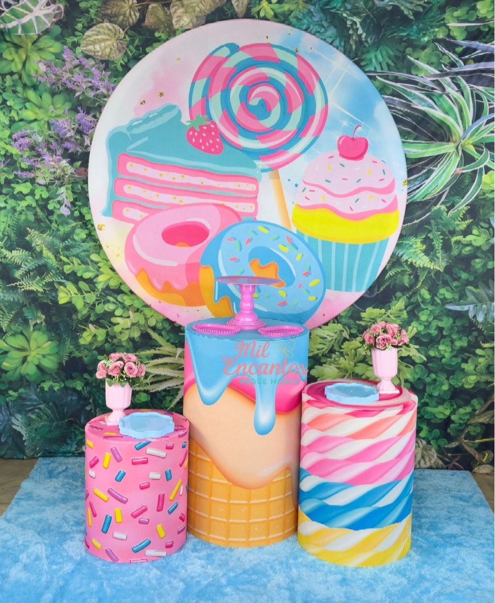 Confeitaria Doces - Kit Padrão - Mil Encantos pegue e monte