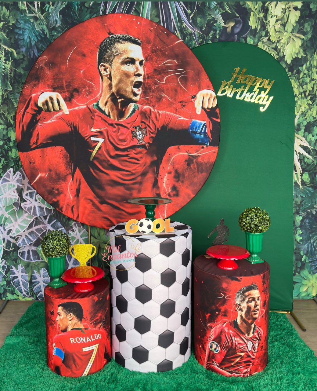 Kit Inspiração - Cristiano Ronaldo - Mil Encantos Pegue e monte