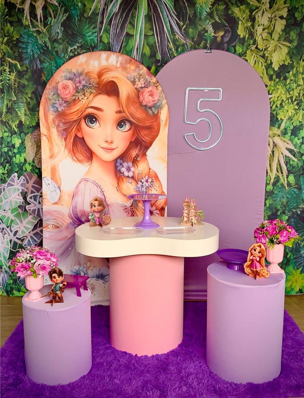 Rapunzel ( Enrolados ) - Kit Inspiração - Mil Encantos pegue e monte