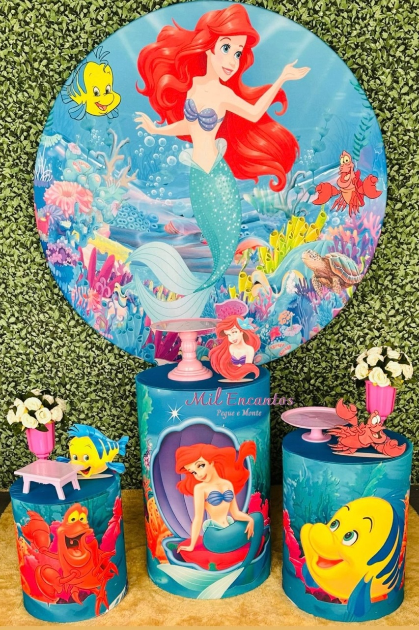 Kit Padrão - Ariel - Mil Encantos Pegue e monte