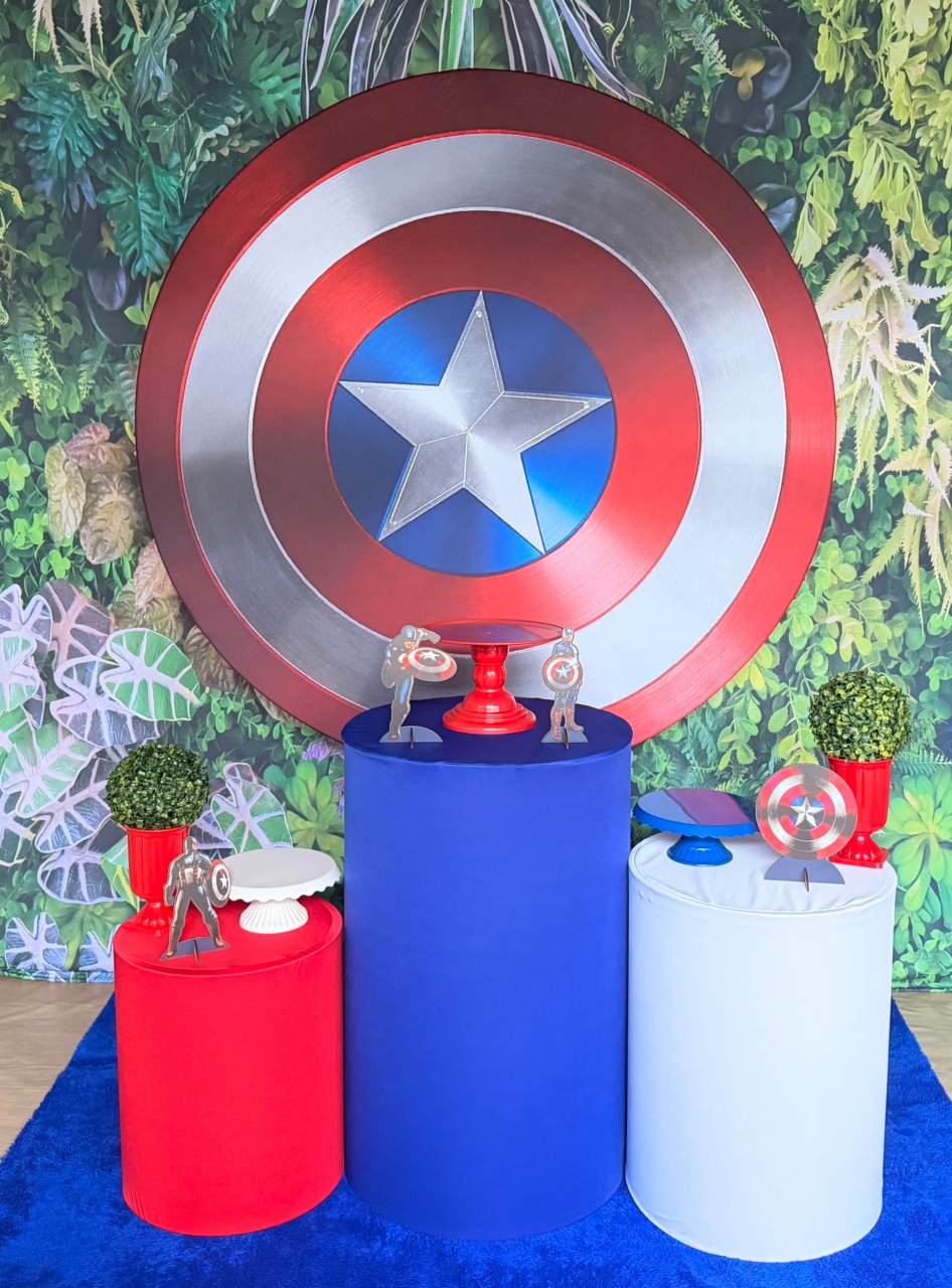 Kit Padrão - Capitão America - Mil Encantos Pegue e monte