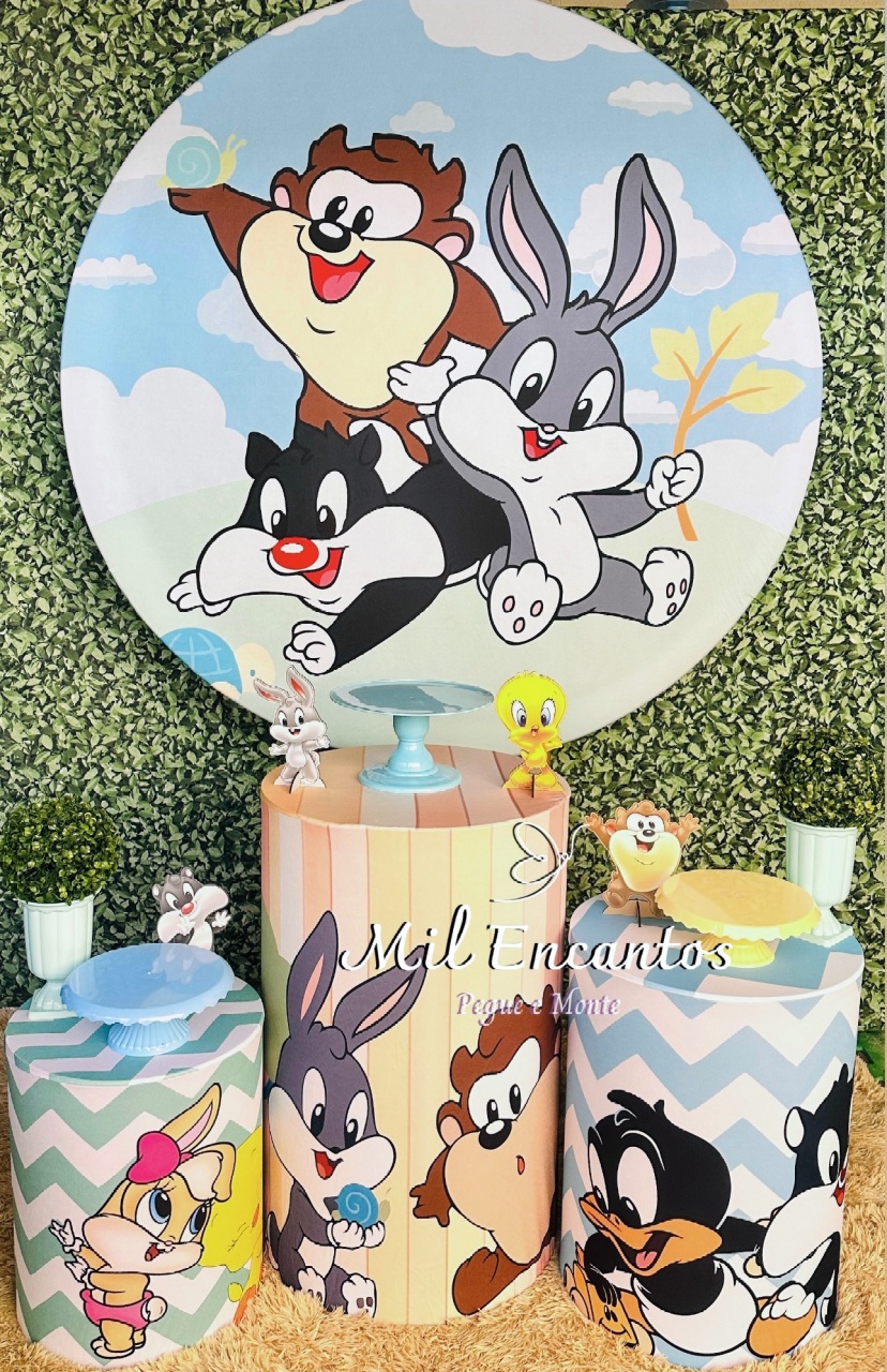 Kit Padrão - Baby Looney Tunes - Mil Encantos Pegue e monte