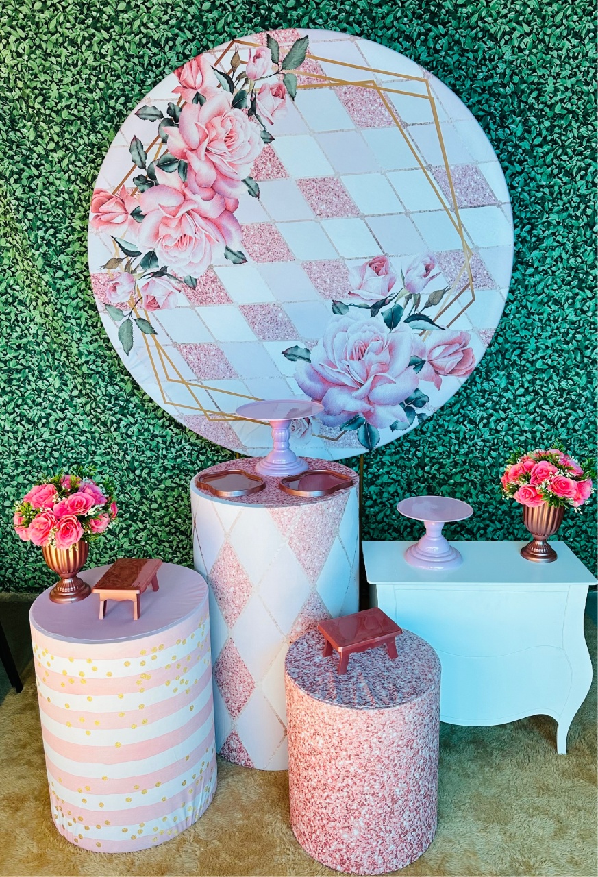 Kit Inspiração -   Geométrico Floral - Mil Encantos Pegue e monte