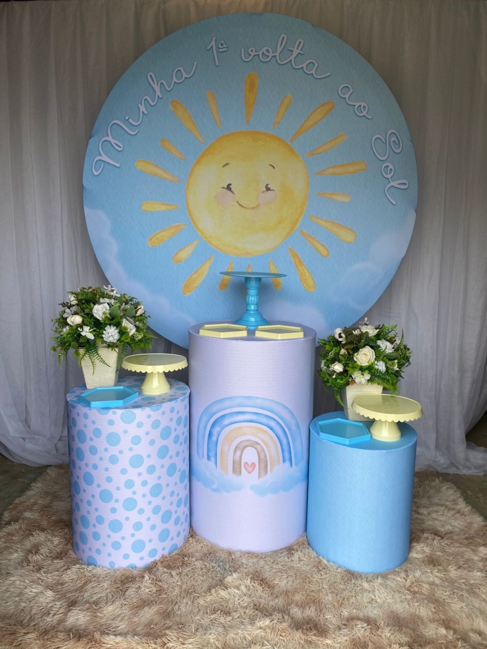 Kit Simples Minha Primeira Volta Ao Sol - Nicolle milde
