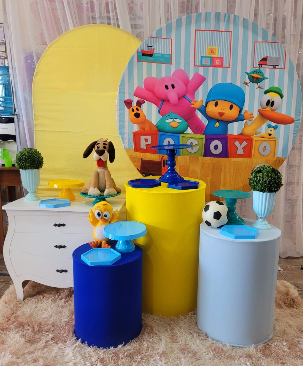 Kit Pocoyo, Lateral + Mini - Nicolle milde