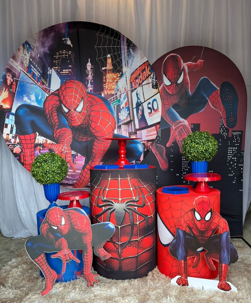 Kit Homem Aranha 3 + Lateral  - Nicolle milde