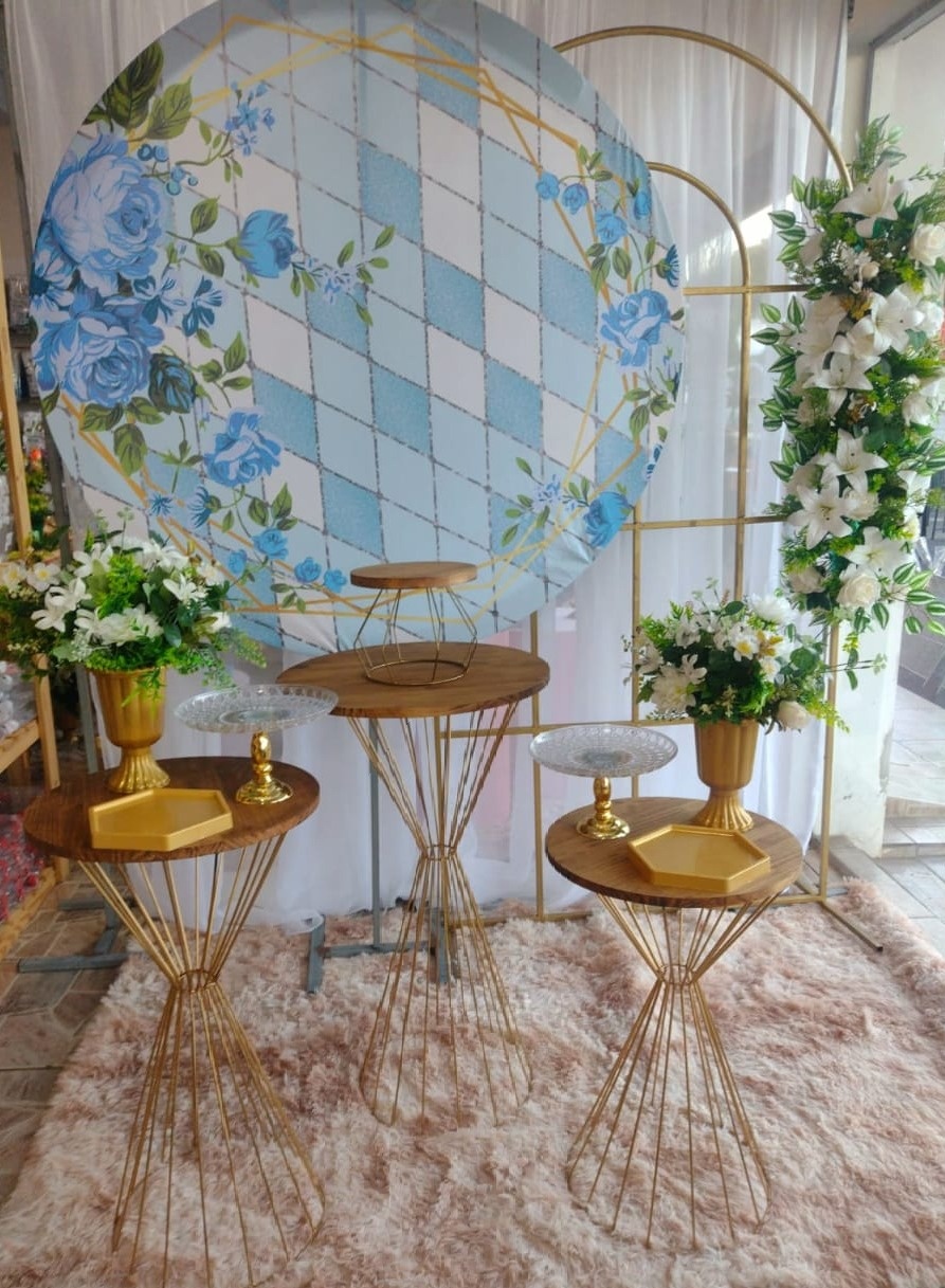 Kit Adulto Flores Azul  - Nicolle milde