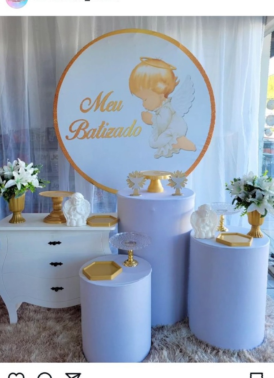 Kit Meu Batizado 3, Mini  - Nicolle milde