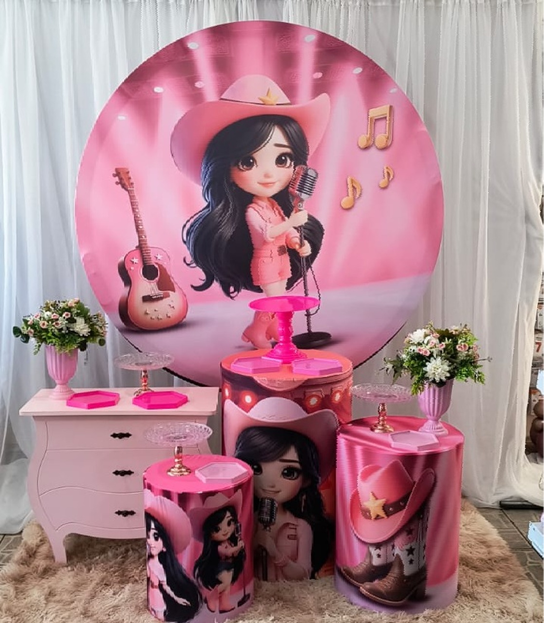 Kit Ana Castela Baby +Mini - Nicolle milde