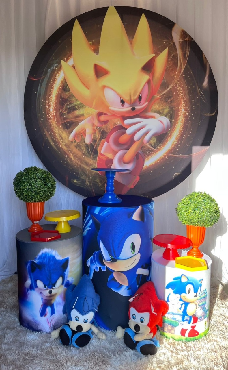 Kit Sonic Amarelo  - Nicolle milde