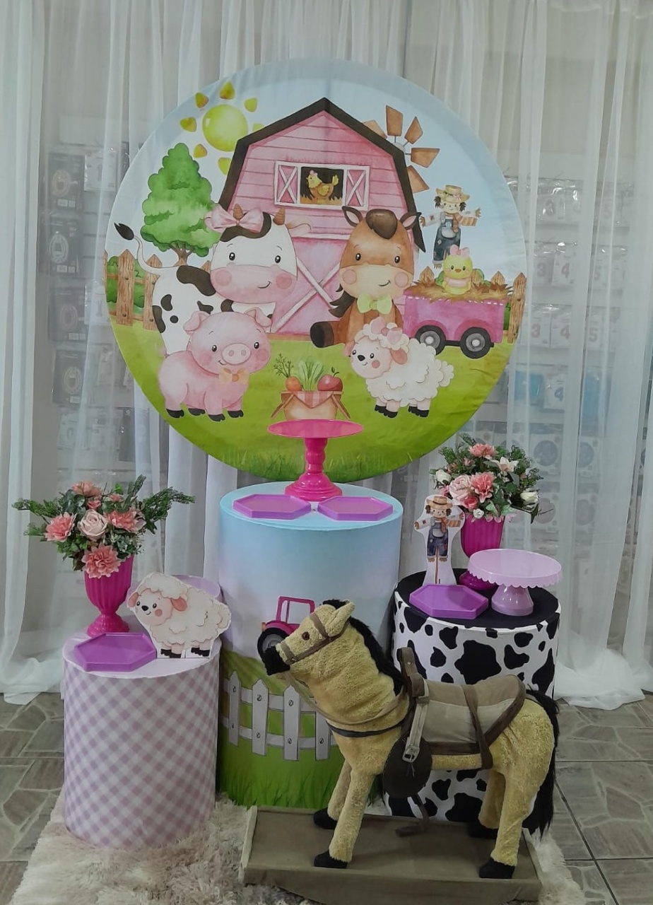 Kit Fazendinha Menina 1 - Nicolle milde