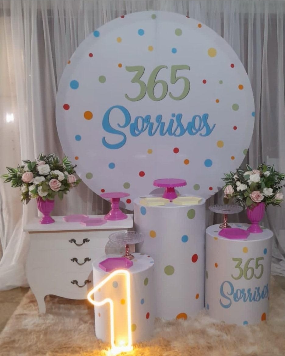 Kit 365 Sorrisos. (Rosa  - Nicolle milde