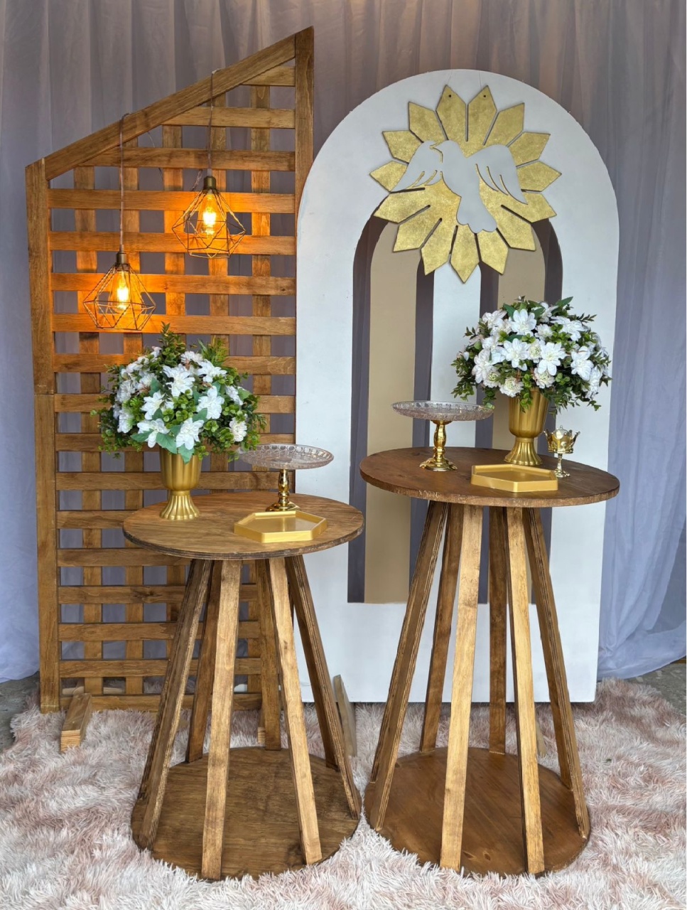 Kit Espirito Santo+Painel Mdf - Nicolle milde