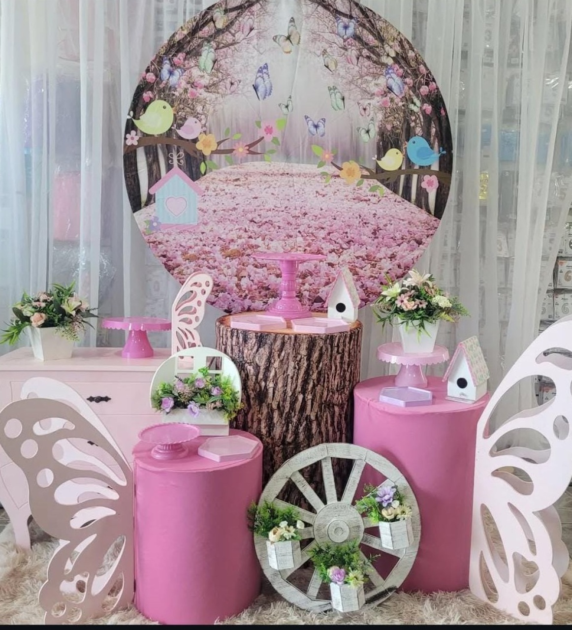 Kit Jardim Rosa* Mini - Nicolle milde