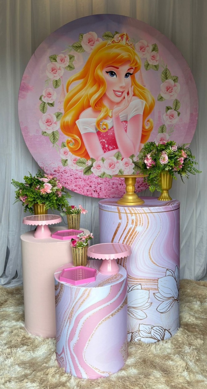 Kit Princesa Aurora, Bela Adormecida  - Nicolle milde