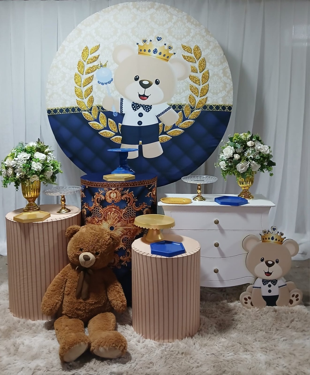 Urso Rei Novo+Mini - Nicolle milde