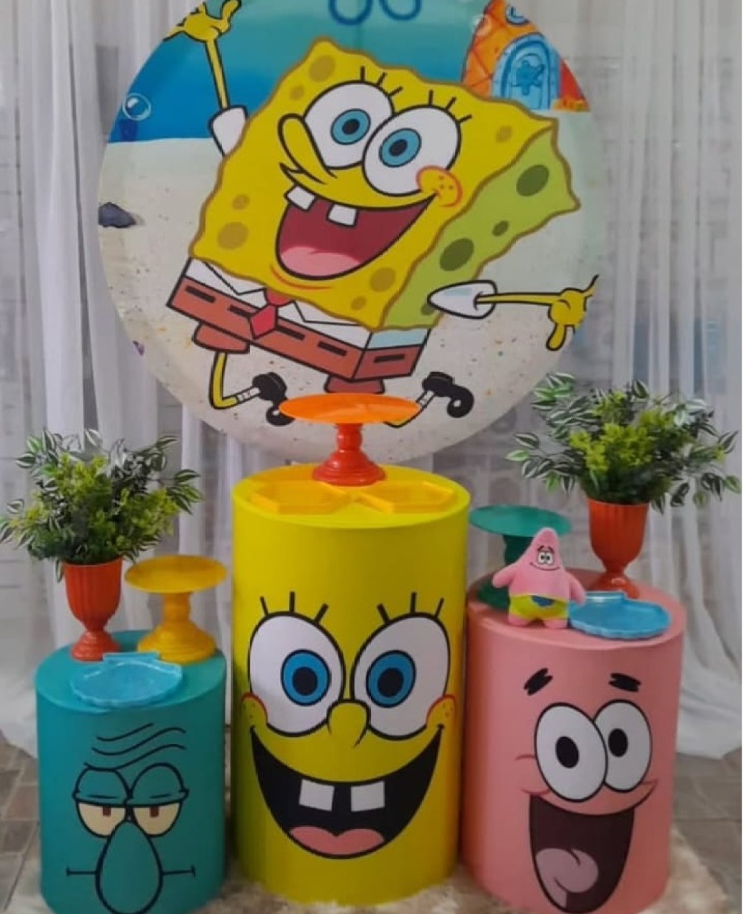 Kir Bob Esponja Personalizado - Nicolle milde