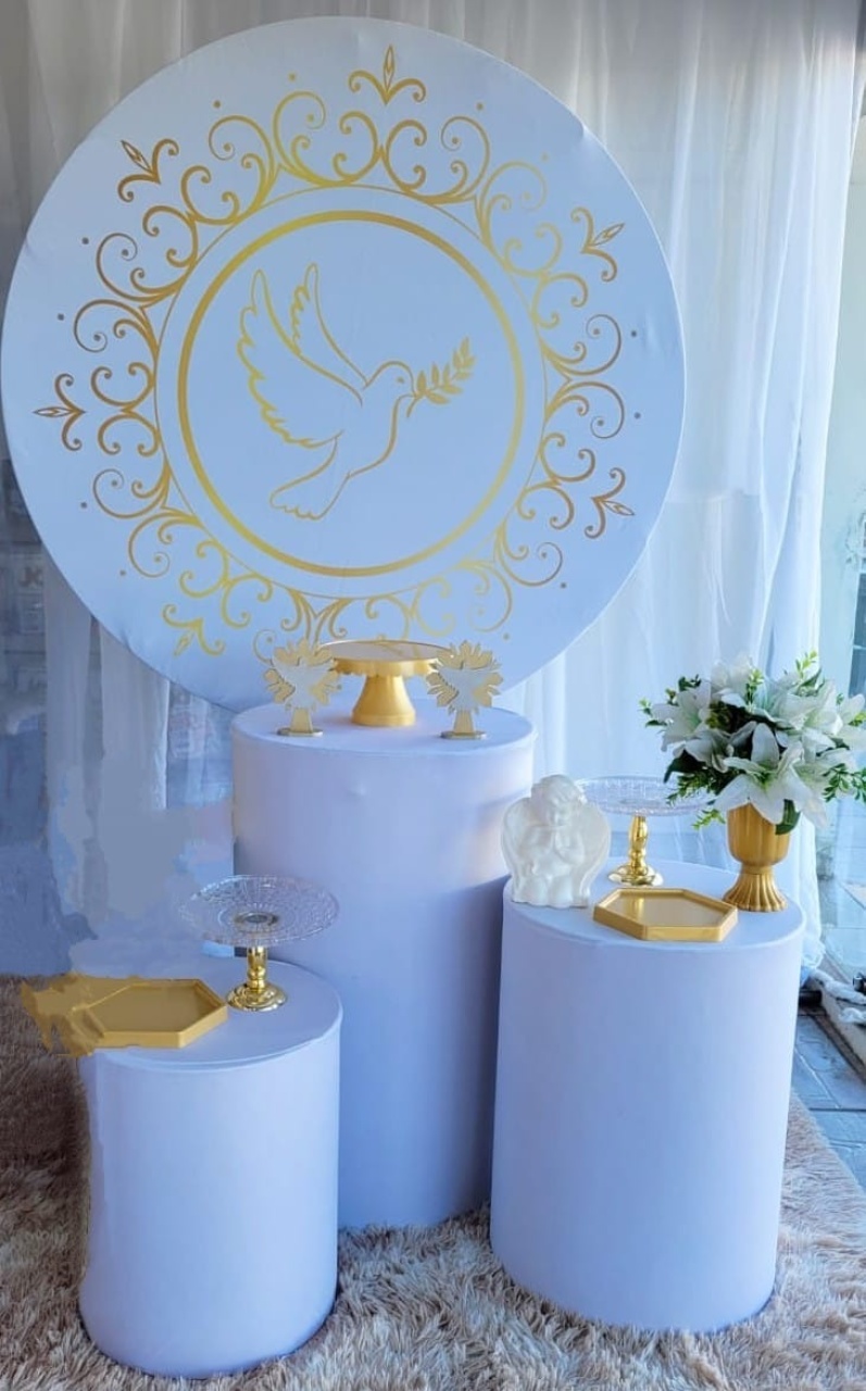 Kit Espirito Santo Dourado - Nicolle milde