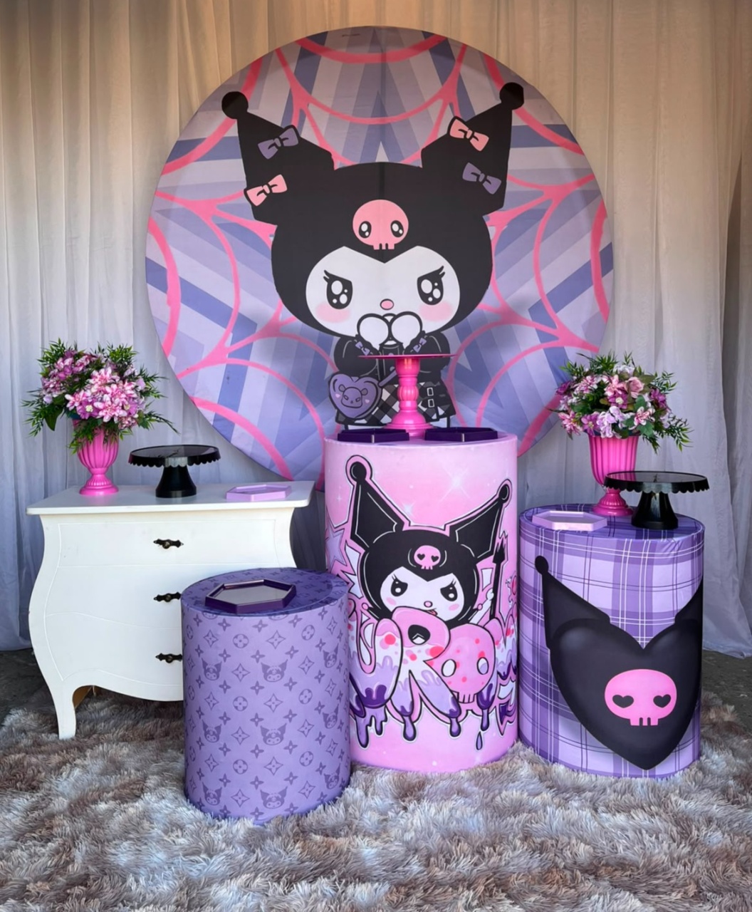Kit Hello Kitty Kuromi 3 - Nicolle milde