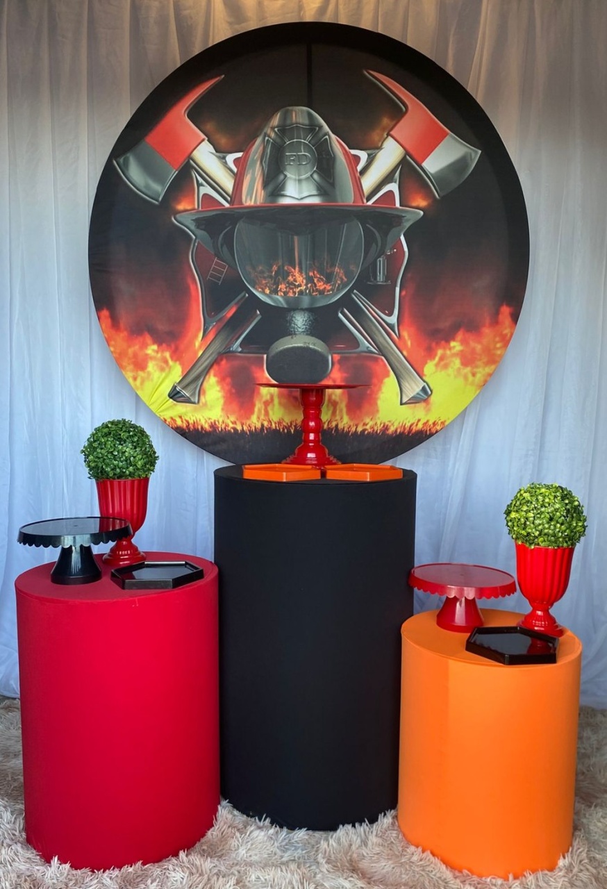 Kit Bombeiro Símbolo  - Nicolle milde