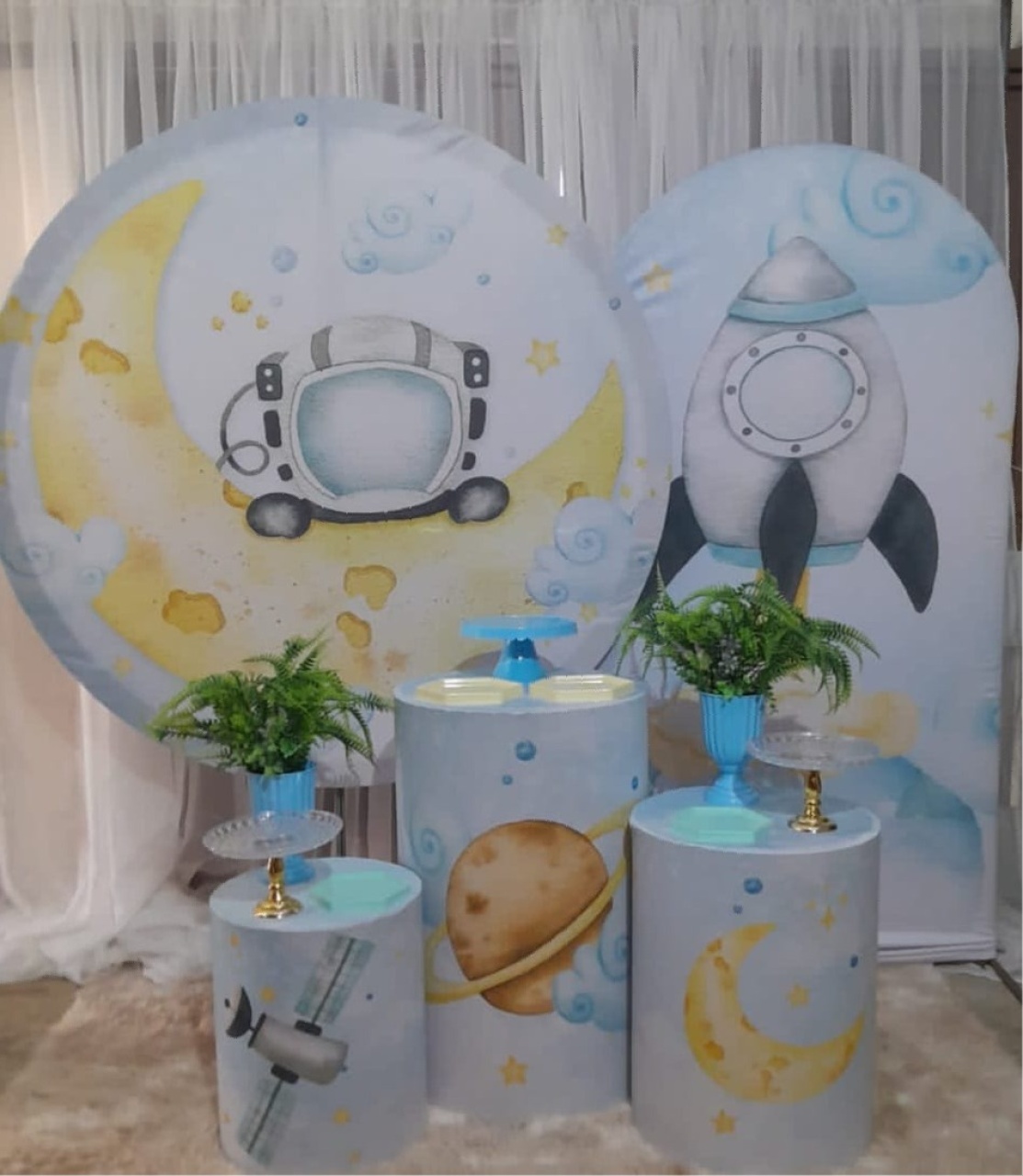 Kit Astronalta Baby. Lateral - Nicolle milde